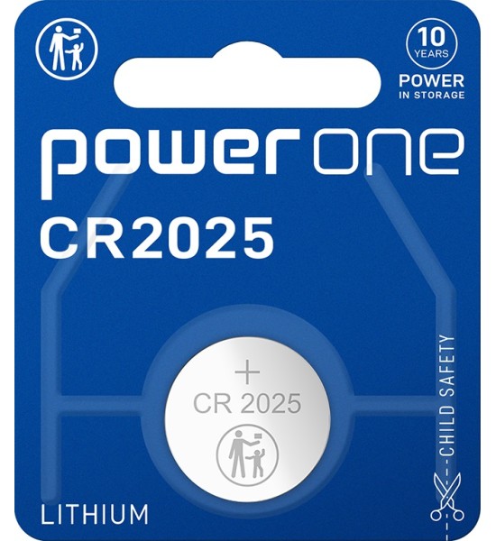 Batería Litio - CR2025 - Blister x 1
